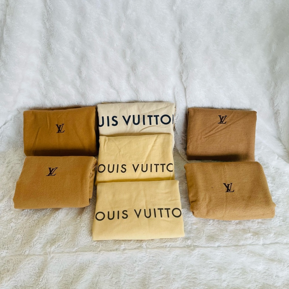 Louis Vuitton Envelope Dust Bags/Covers 7 pcs 13"H x 17"L